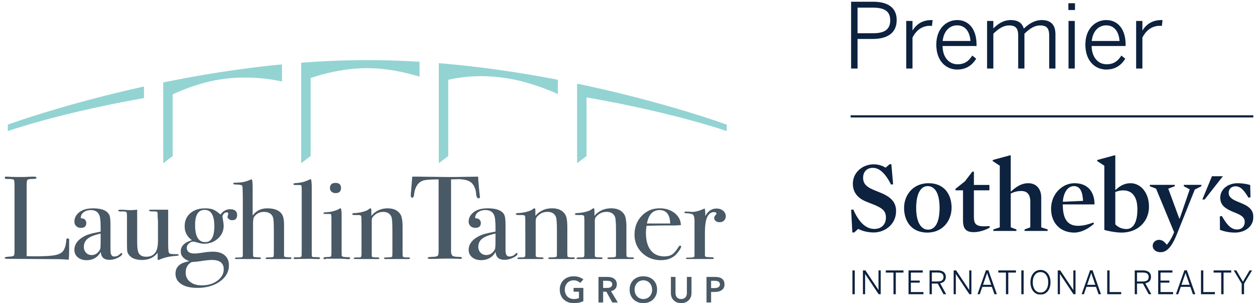 Laughlin Tanner Group logo beside the Premier Sotheby's International Realty wordmark